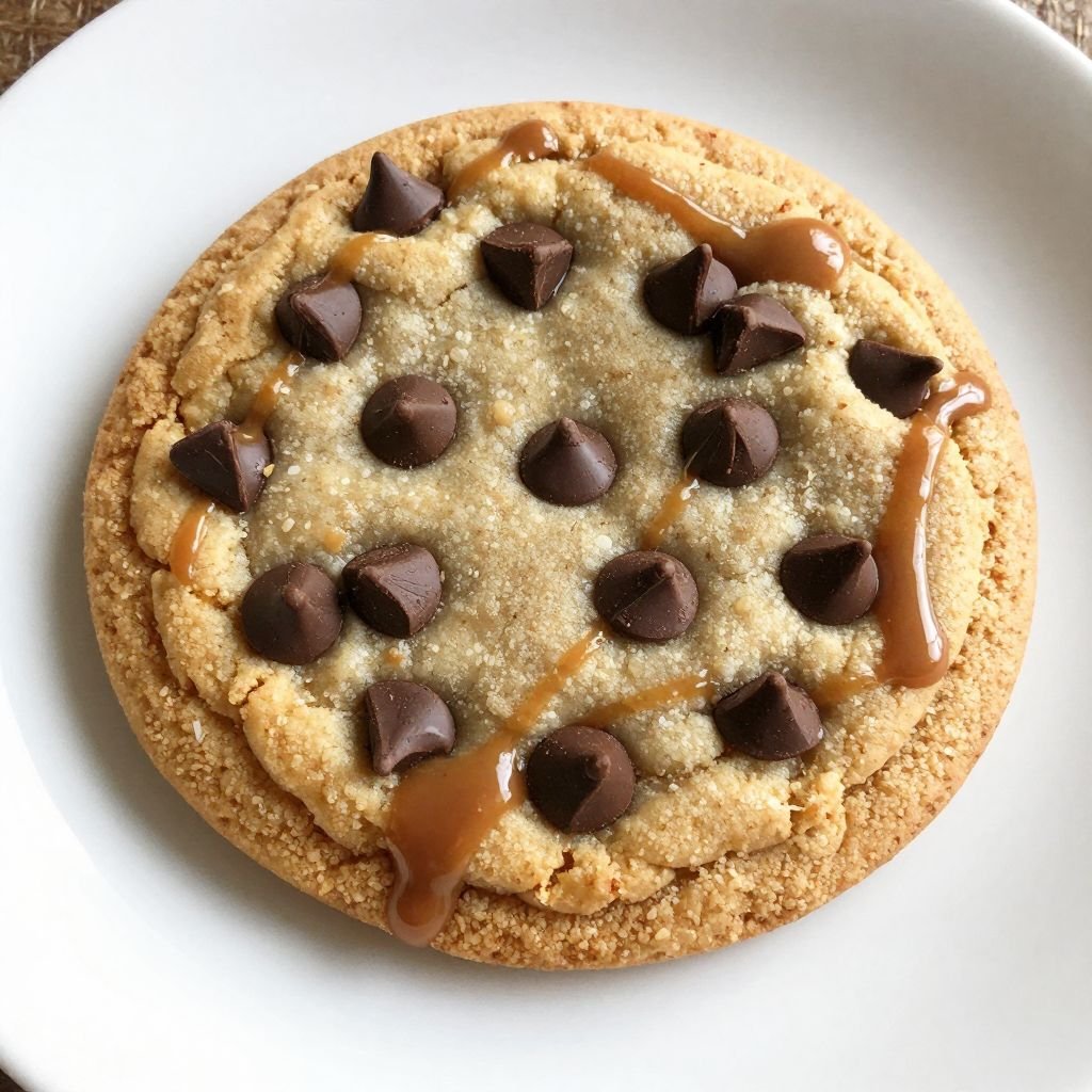 Soft Chewy Chocolate Chip Cookies close up