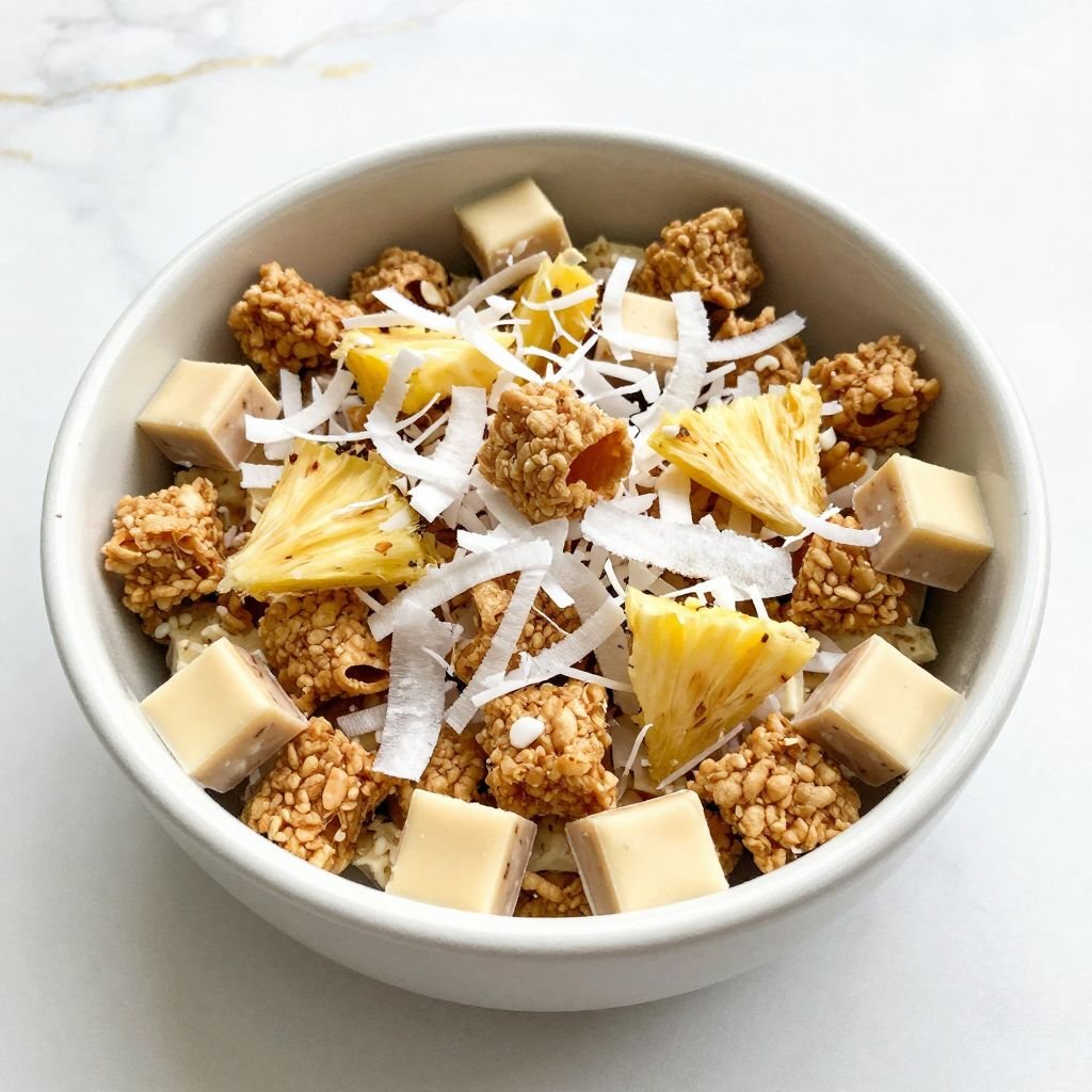 Island Tropical Puppy Chow Treat close up