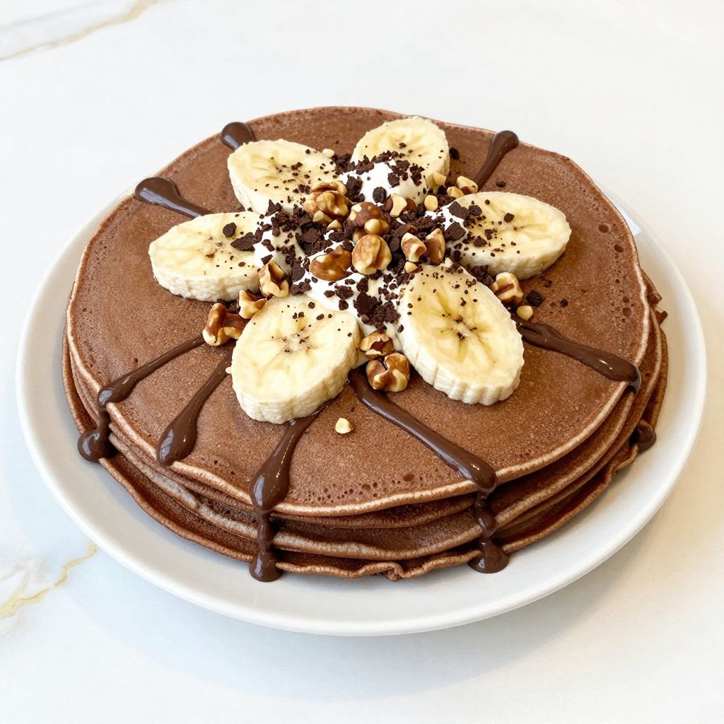 Thin Chocolate Hazelnut Crepes