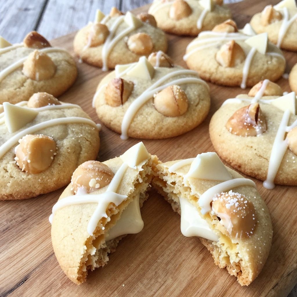 White Chocolate Macadamia Nut Cookies