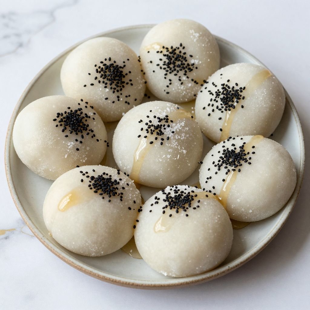 Black Sesame Chewy Mochi