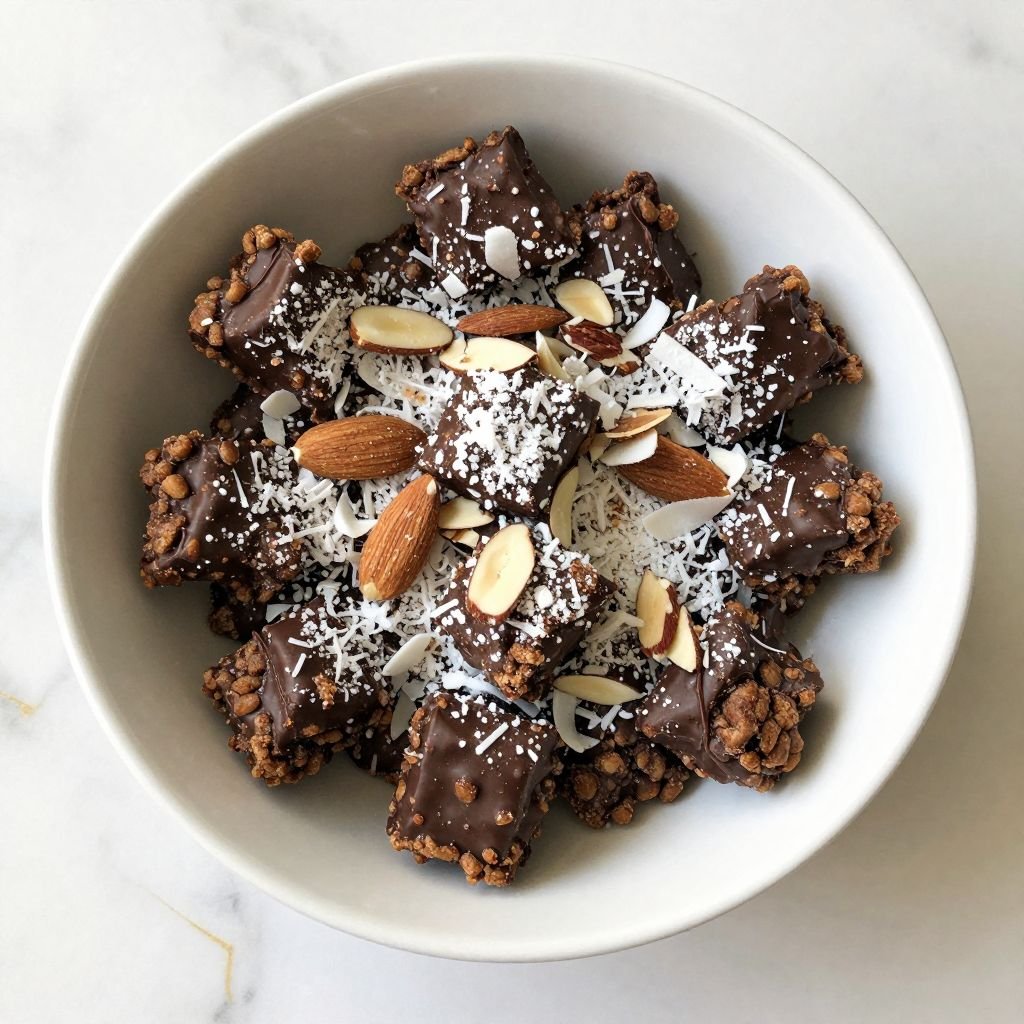 Chocolate Coconut Almond Puppy Chow