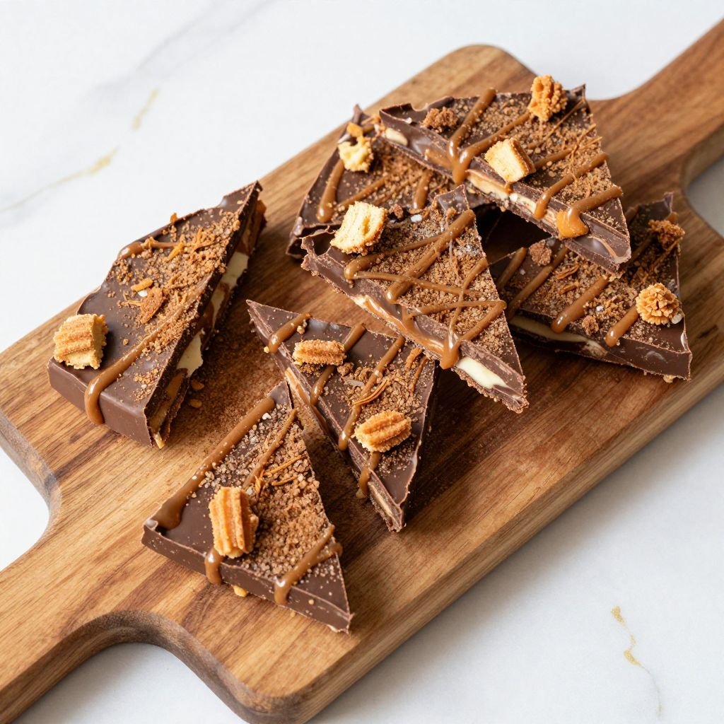 Cinnamon Sugar Churro Chocolate Bark