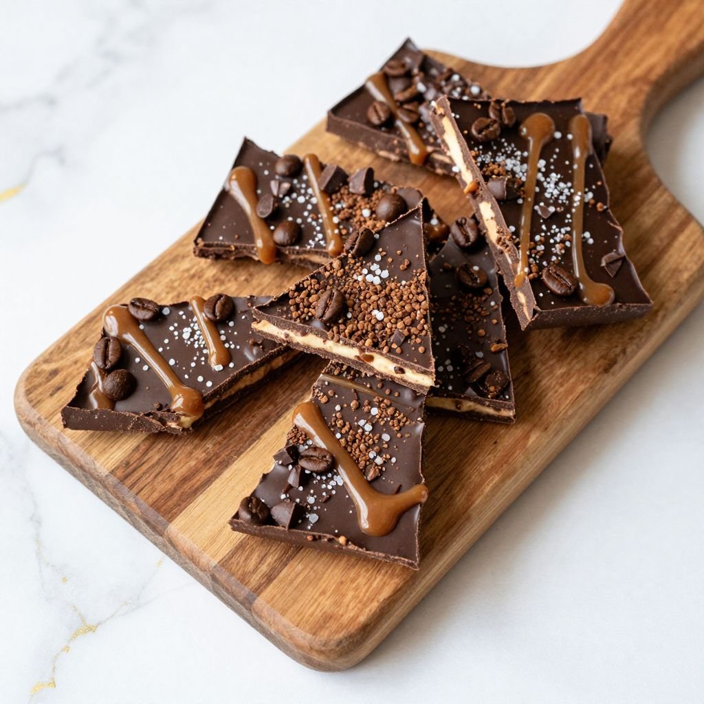 Coffee Espresso Chocolate Bark Recipe