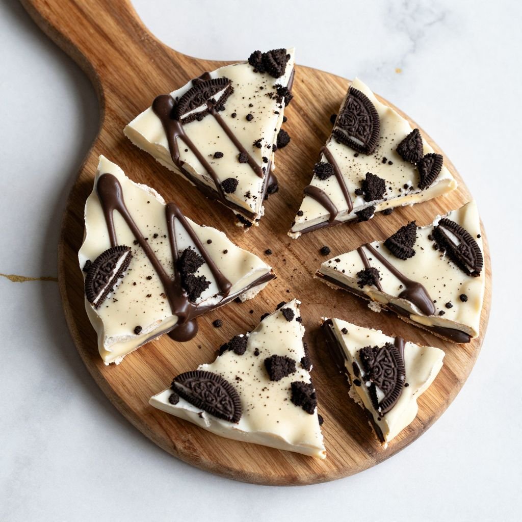 Cookies and Cream Oreo Bark