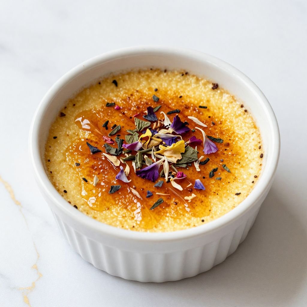 Earl Grey Tea Creme Brulee