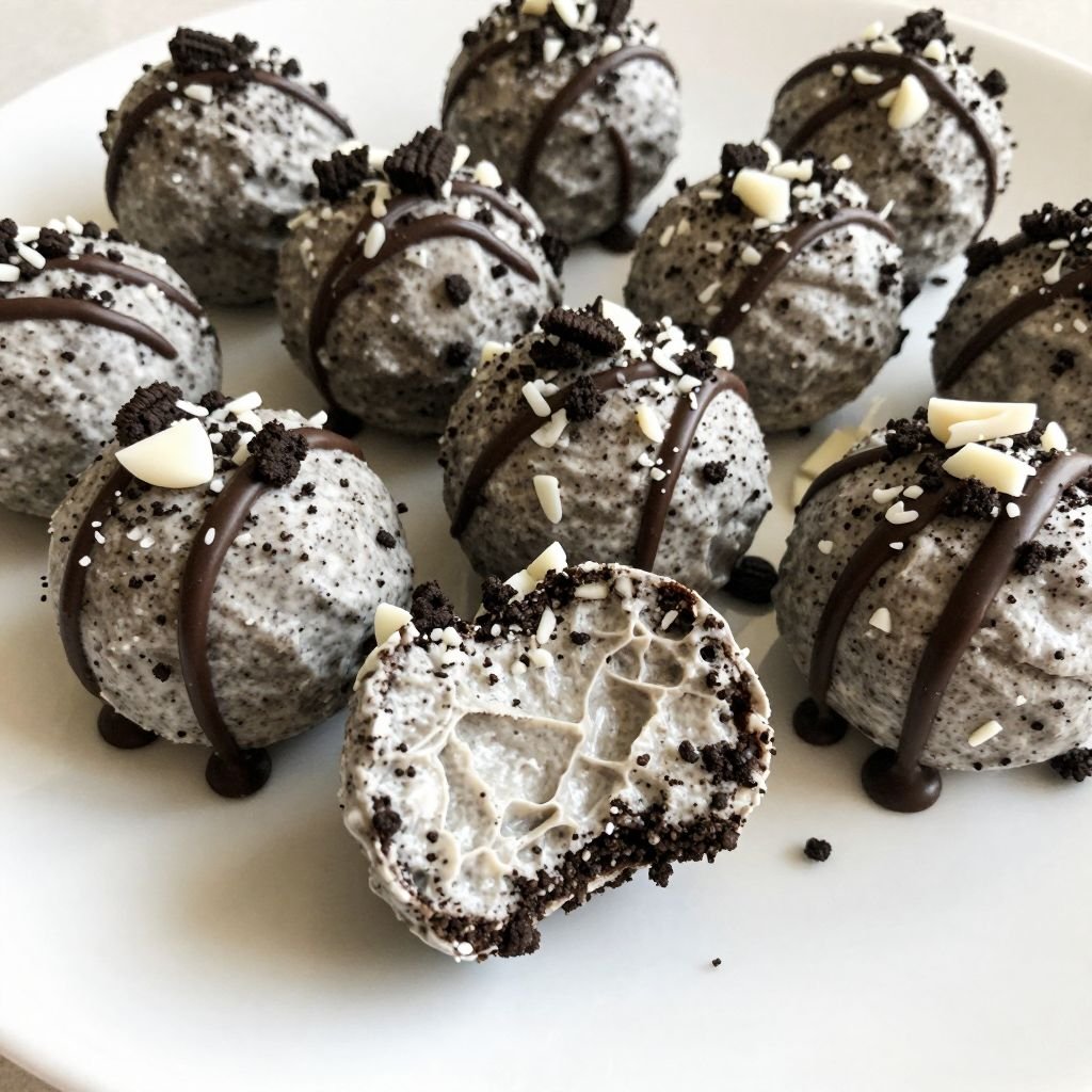 Easy Oreo Cream Cheese Truffles
