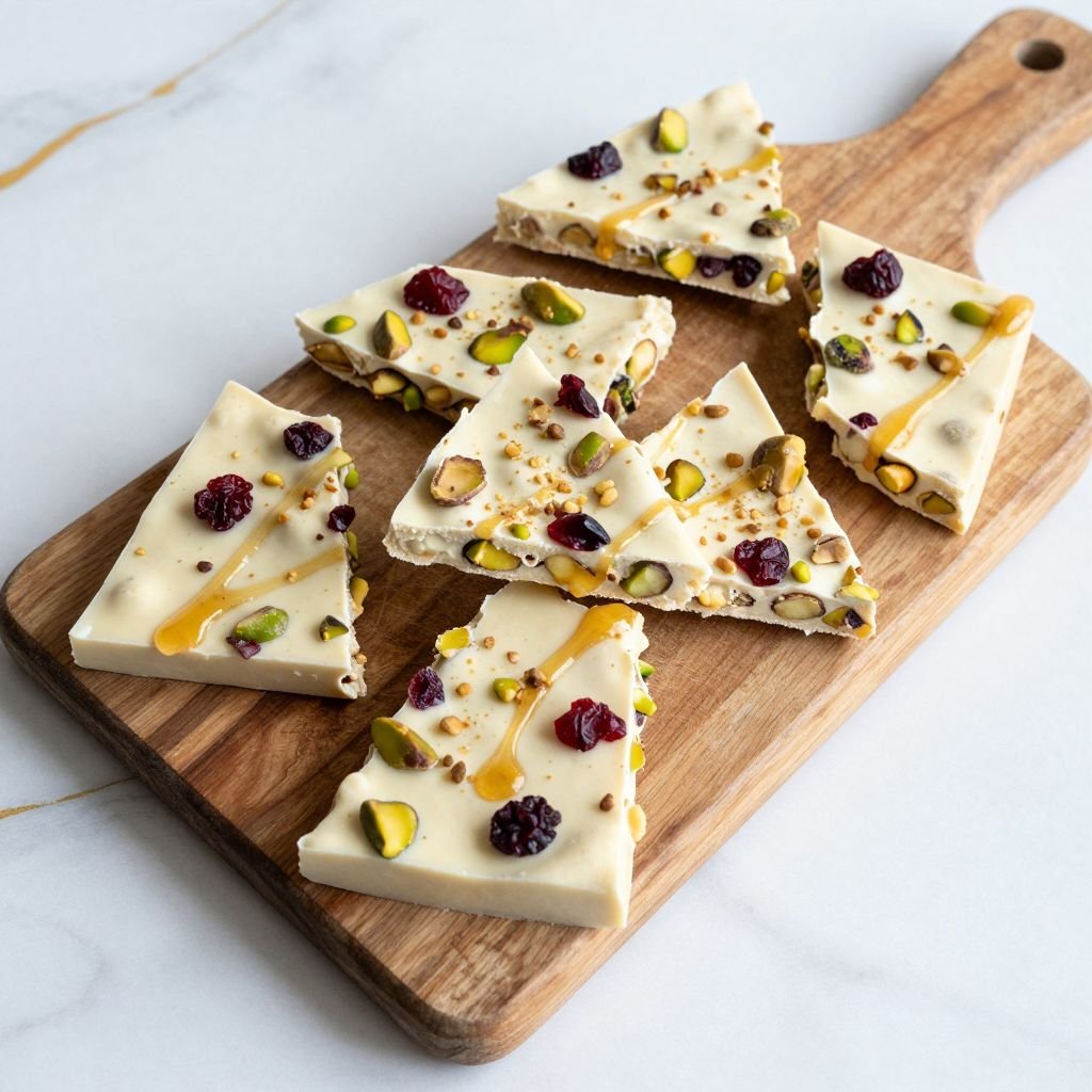 White Chocolate Pistachio Bark Recipe